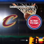Cavaliers vence Pistons por 112 a 103 em jogo eletrizante