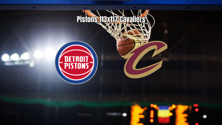 Cleveland Cavaliers vence Detroit Pistons por 117 a 113