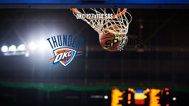 Oklahoma City Thunder domina San Antonio Spurs e vence por 127-114