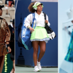 Naomi Osaka transforma quadra em passarela com looks luxuosos