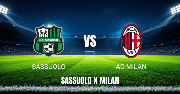 Onde Assistir Sassuolo x AC Milan ao Vivo: Palpite e Transmissão 03/05/2026
