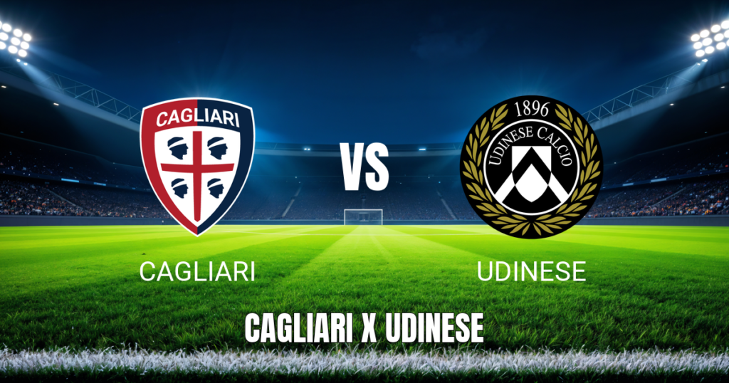 Onde assistir a Cagliari x Udinese: Palpite para o jogo da Serie A em 09/05/2026