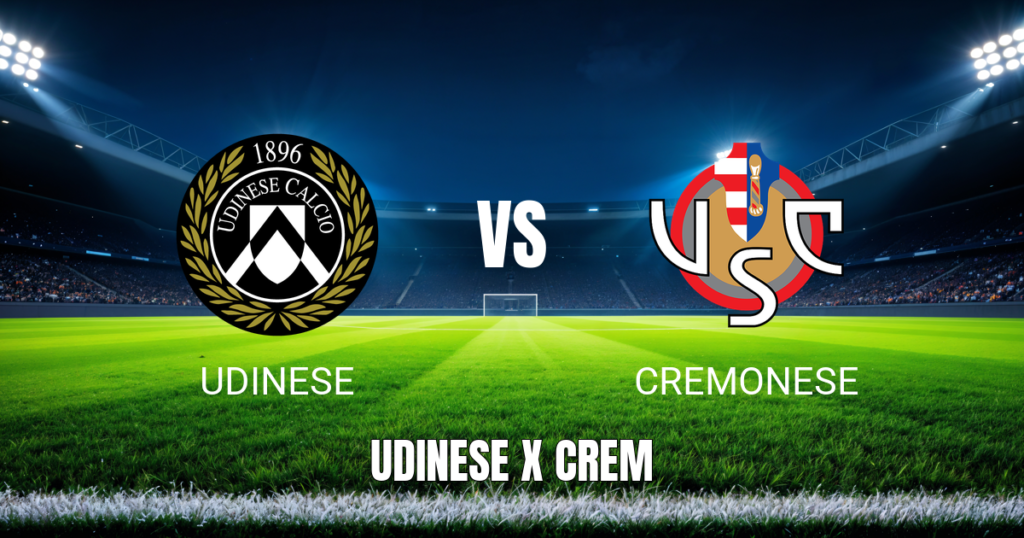 Onde assistir Udinese x Cremonese: Palpite para 17/05/2026