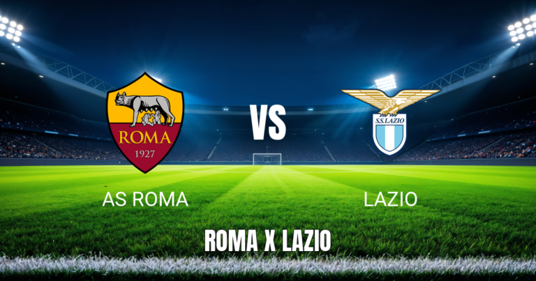 Onde assistir Roma x Lazio ao vivo: Palpite e horário em 17/05/2026