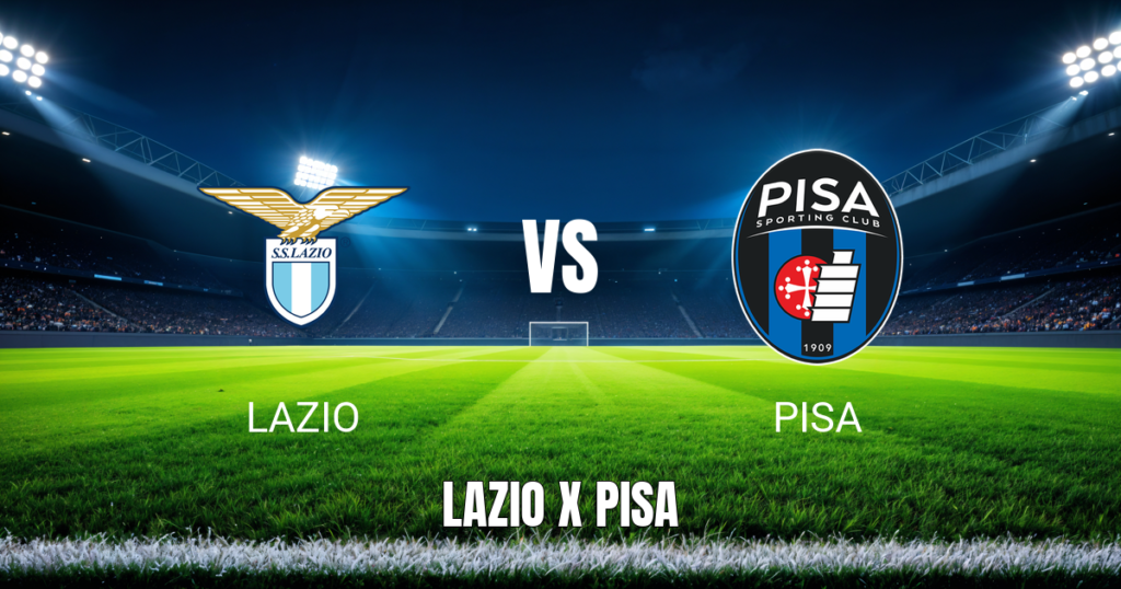 Onde Assistir Lazio vs Pisa ao Vivo: Palpite e Projeções para 23/05/2026