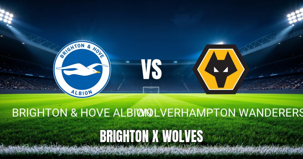 Onde assistir Brighton x Wolves: Palpite e transmissão ao vivo 09/05/2026