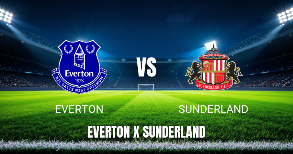 Onde assistir a Everton x Sunderland: Palpite e transmissão ao vivo (17/05/2026)