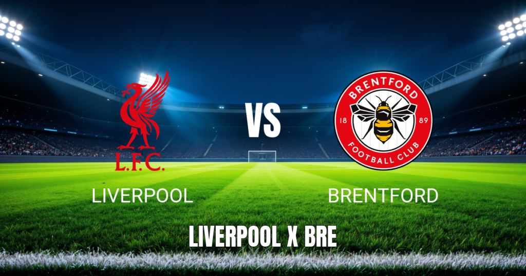 Onde assistir Liverpool x Brentford ao vivo na Premier League: Palpite e data 24/05/2026