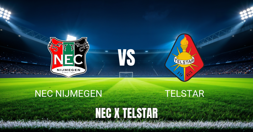 Onde assistir NEC Nijmegen x Telstar ao vivo na Eredivisie: Palpite e data 02/05/2026