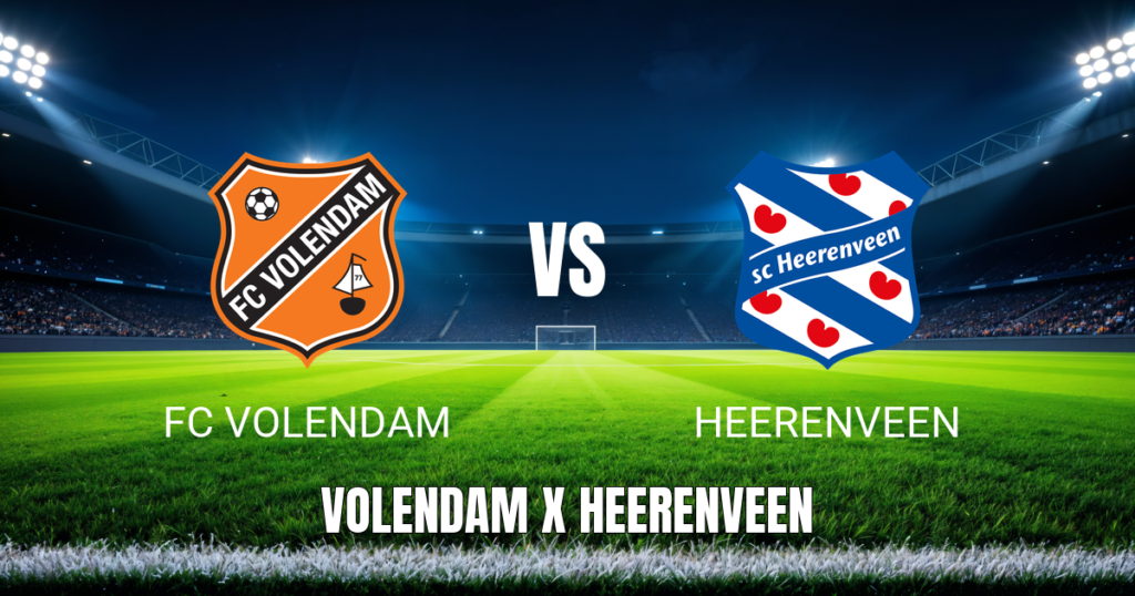 Onde Assistir FC Volendam x Heerenveen: Palpite e Transmissão ao Vivo – 03/05/2026