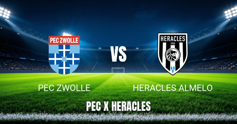 Onde Assistir PEC Zwolle x Heracles Almelo ao Vivo - Palpite e Escalações 03/05/2026