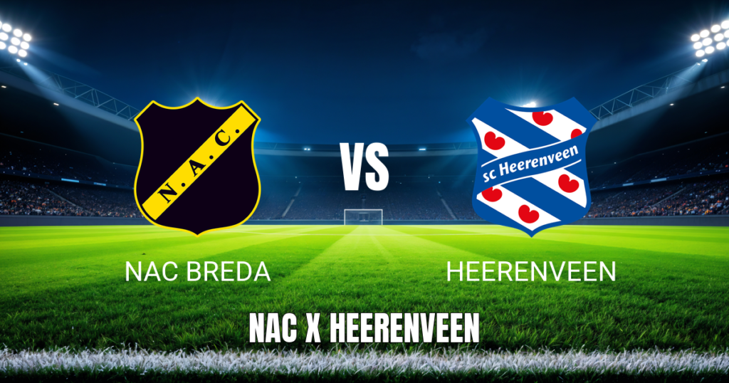 Onde assistir a NAC Breda x Heerenveen ao vivo: Palpite para 10/05/2026