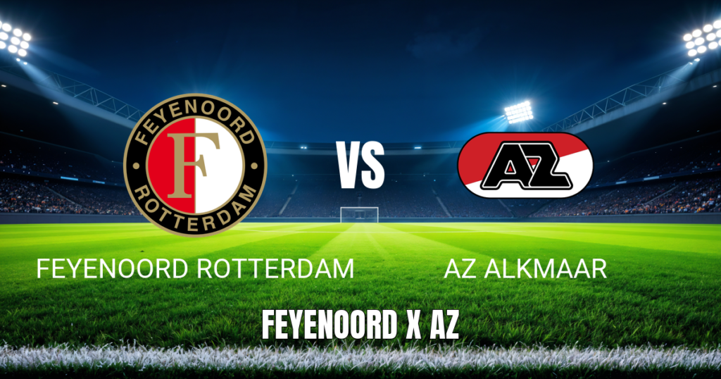 Onde assistir Feyenoord x AZ Alkmaar: Palpite Eredivisie 10/05/2026