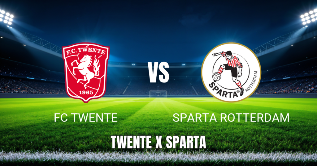 Onde assistir FC Twente x Sparta Rotterdam ao vivo: Palpite e transmissão 10/05/2026
