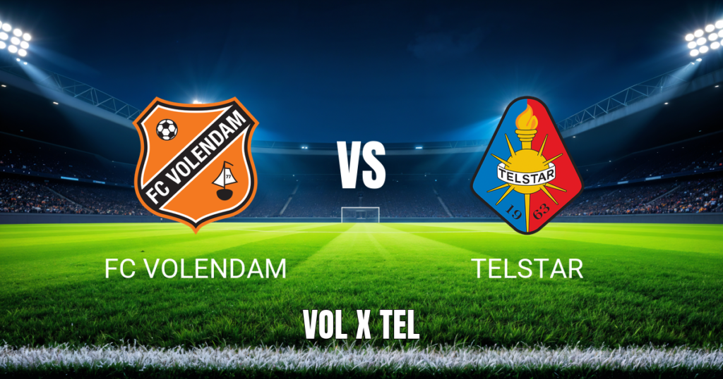 Onde assistir a FC Volendam x Telstar: Palpite e horário (17/05/2026)