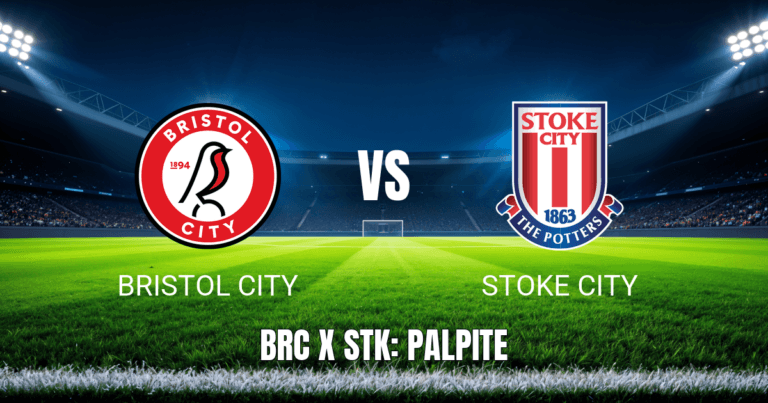 Onde assistir Bristol City x Stoke City ao vivo: Palpite para 02/05/2026