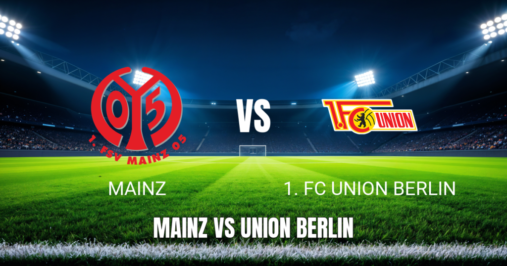 Onde assistir Mainz x Union Berlin: Palpite e transmissão ao vivo 10/05/2026