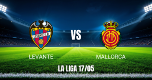 Onde assistir Levante x Mallorca ao vivo: Palpite para La Liga 17/05/2026