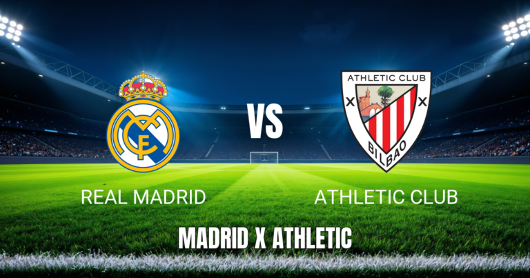 Onde assistir Real Madrid x Athletic Club ao vivo: La Liga 23/05/2026 - Palpite e análise