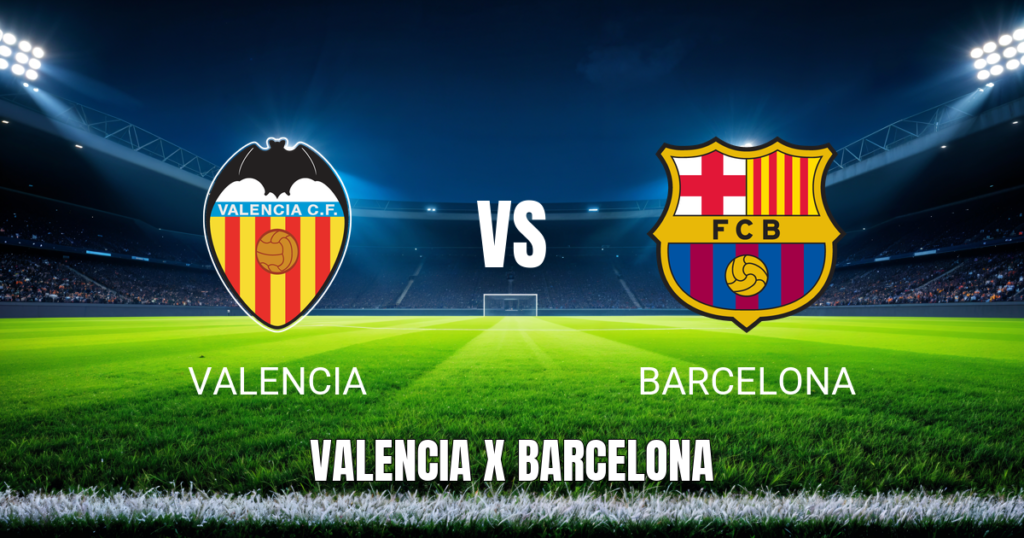 Onde assistir Valencia x Barcelona ao vivo - Palpite para 23/05/2026