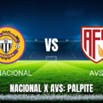 Onde assistir Nacional x AVS ao vivo: Palpite e escalações 02/05/2026