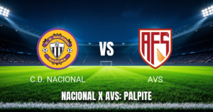 Onde assistir Nacional x AVS ao vivo: Palpite e escalações 02/05/2026