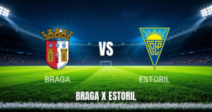 Onde assistir Braga x Estoril ao vivo: Palpite e odds para 03/05/2026
