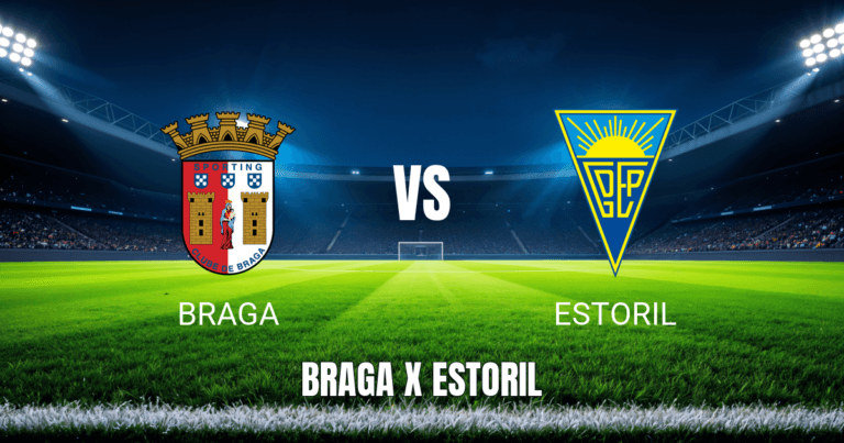 Onde assistir Braga x Estoril ao vivo: Palpite e odds para 03/05/2026