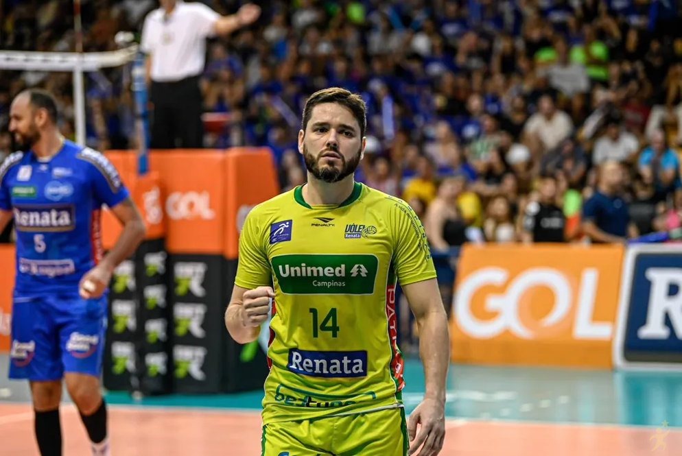 Suzano Vôlei anuncia líbero Lukinha, campeão sul-americano