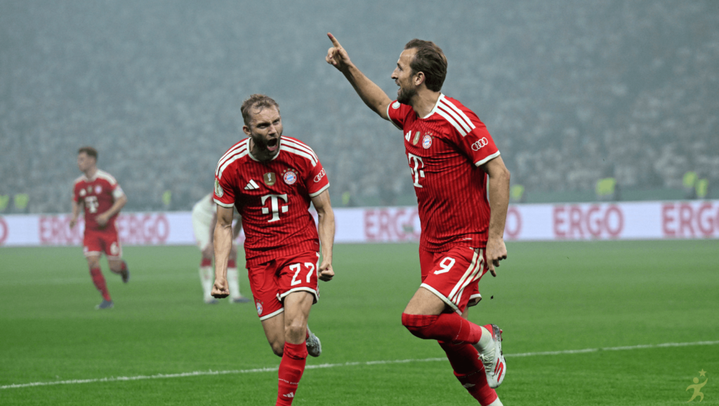 Com hat-trick de Harry Kane, Bayern conquista Copa da Alemanha pela 21ª vez