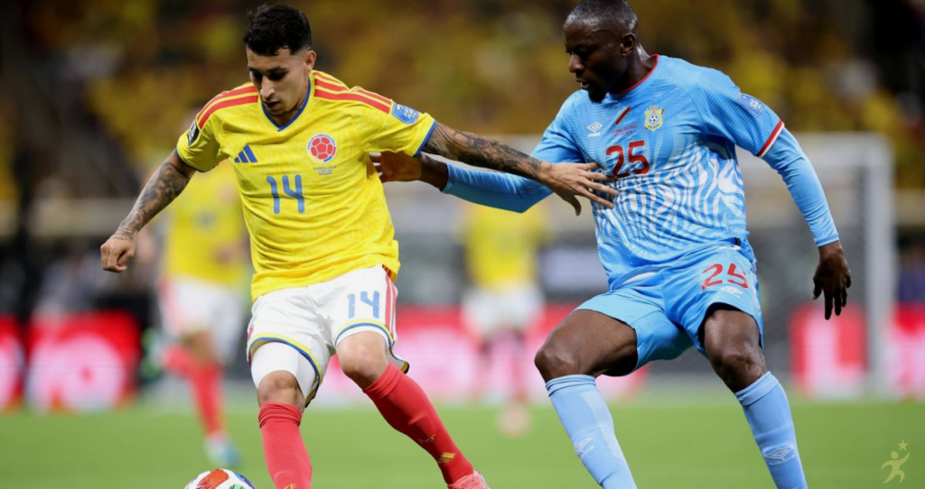 Colômbia bate RD Congo, garante vaga e lidera Grupo K na Copa 2026