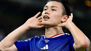 Ueda faz história e Japão goleia Tunísia na Copa 2026