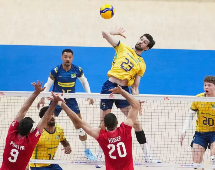 Liga das Nações de Vôlei masculino começa hoje com sede em Brasília