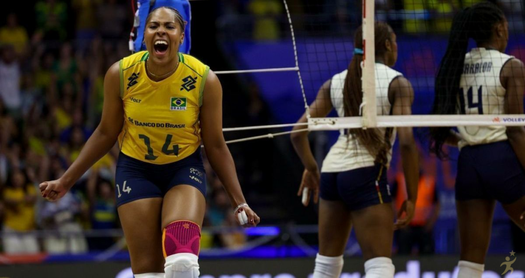 Brasil vence Itália e segue invicto na VNL Feminina