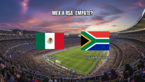Palpite México vs África do Sul: Copa do Mundo 2026 - 11/06/2026