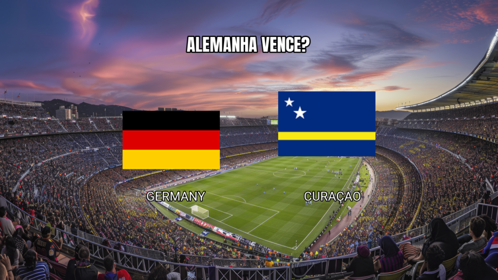 Palpite: Alemanha x Curaçao na Copa do Mundo 14/06/2026