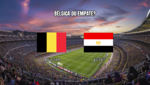 Palpite Bélgica vs Egito: Análise e Prognóstico para 15/06/2026