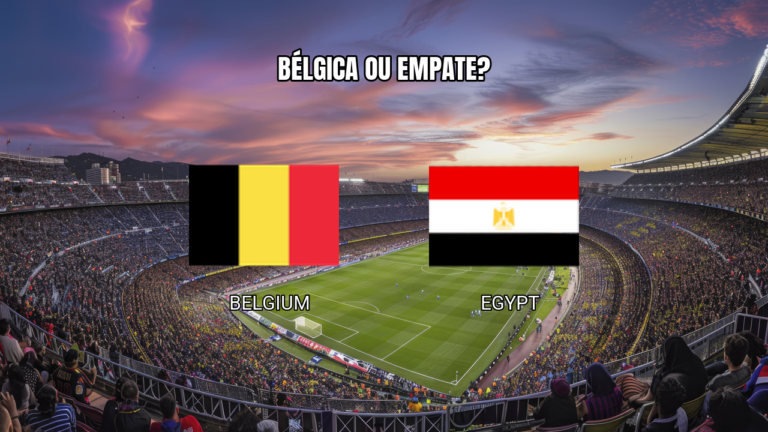 Palpite Bélgica vs Egito: Análise e Prognóstico para 15/06/2026
