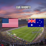 Palpite: EUA vence Austrália na Copa do Mundo 19/06/2026