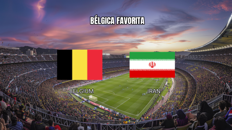 Palpite Bélgica x Irã na Copa do Mundo 21/06/2026