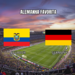 Palpite: Alemanha x Equador na Copa do Mundo - 25/06/2026