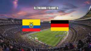 Palpite: Alemanha x Equador na Copa do Mundo - 25/06/2026