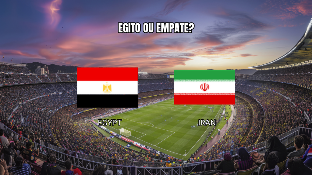Palpite: Egito x Irã – Copa do Mundo 27/06/2026