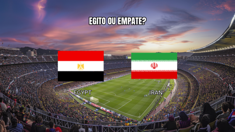 Palpite: Egito x Irã – Copa do Mundo 27/06/2026