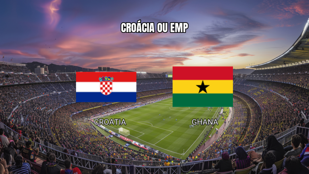 Palpite Croácia x Gana: Croácia ou Empate e Menos de 3.5 Gols - 27/06/2026