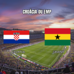 Palpite Croácia x Gana: Croácia ou Empate e Menos de 3.5 Gols - 27/06/2026