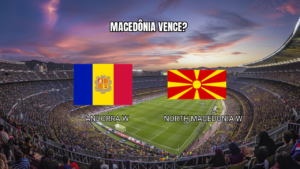 Palpite: North Macedonia W não perde para Andorra W em 05/06/2026