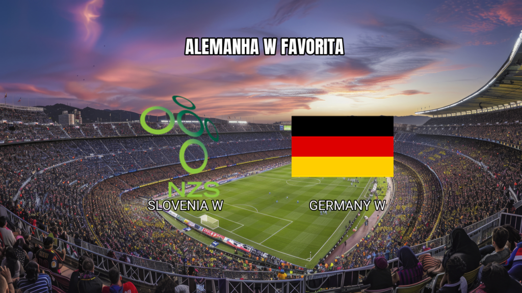 Palpite Alemanha W domina Eslovênia W nas Eliminatórias - 09/06/2026