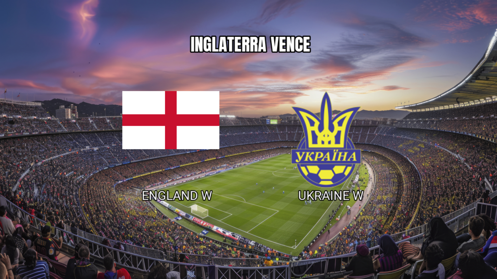 Jogo: Palpite Inglaterra x Ucrânia Feminino 09/06/2026