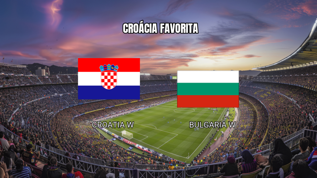 Palpite: Croácia W vs Bulgária W em 09/06/2026